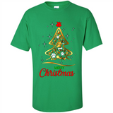 Merry Christmas Dogs Christmas Tree PING PONG