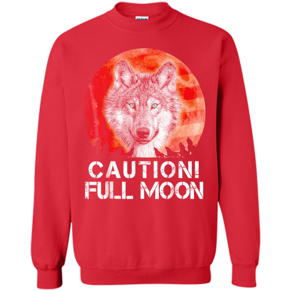 Caution Full Moon Werewolf