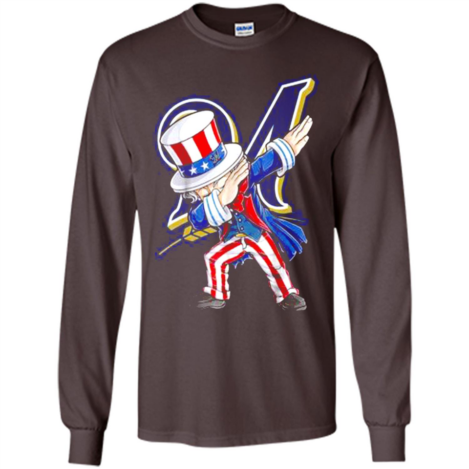 MLB MILWAUKEE BREWERS UNCLE SAM DABBING INDEPENDENCE DAY