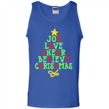 Joy Love Cheer Believe Christmas Tree