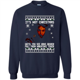 It's Not Christmas Until You See Hans Gruber Fall Ugly Christmas PINGPONG