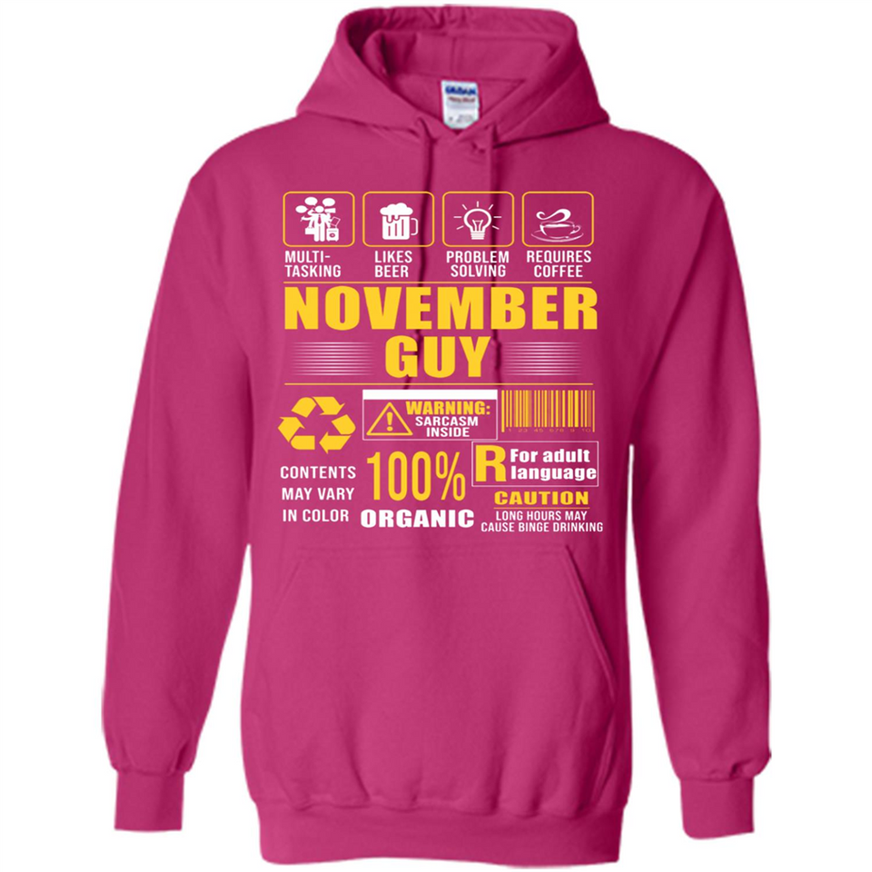 November Guy Multitasking - Hoodie