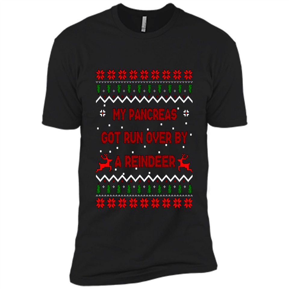 My Pancreas Got Run Over By A Reindeer Diabetes Christmas sweater PINGPONG