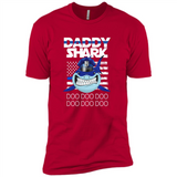 Police Daddy Shark Blue Line Tee