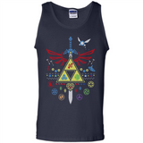 Song of Christmas Time the Legend of Zelda Ugly Sweater Perfect Christmas - Tank Top