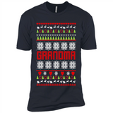 Grandma Ugly Christmas - Premium Short Sleeve T-Shirt