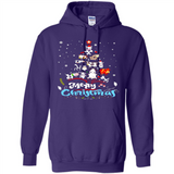 Christmas Ugly Sweater Animal Tree Pine Merry Christmas - Hoodie