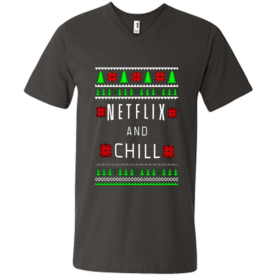 Netflix And Chill Christmas sweater PINGPONG