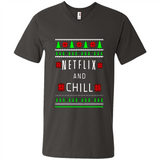 Netflix And Chill Christmas sweater PINGPONG