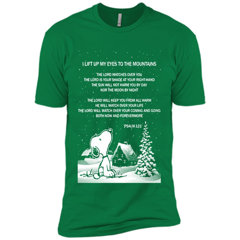 Snoopy Ugly Christmas - Premium Short Sleeve T-Shirt