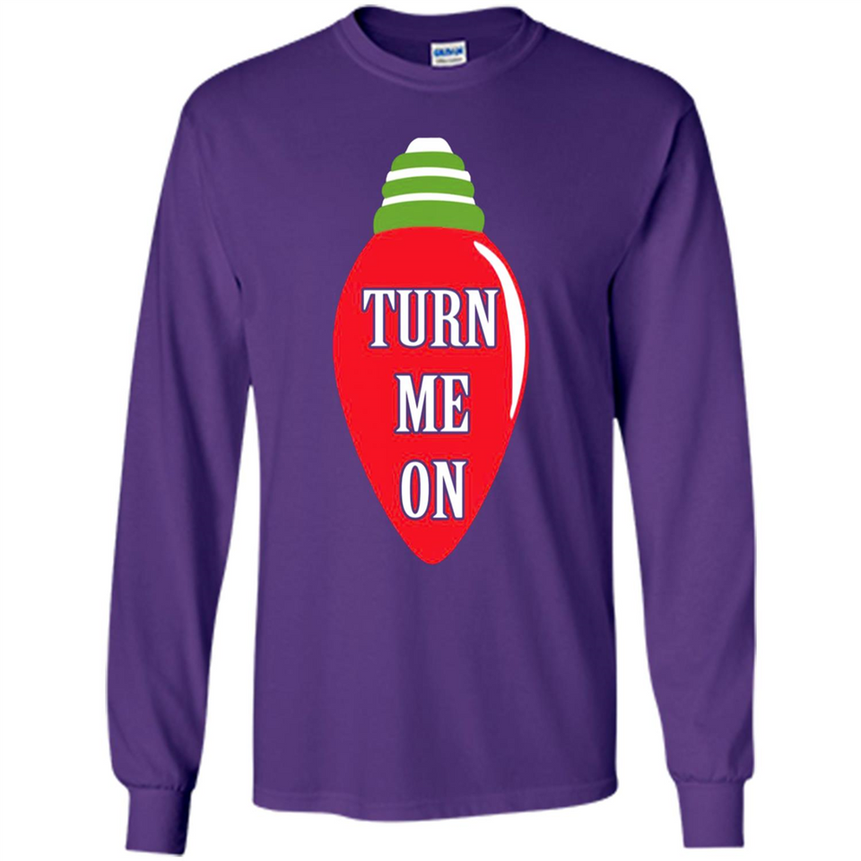 Turn Me On Christmas Tree Light Bulb Decoration