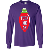 Turn Me On Christmas Tree Light Bulb Decoration