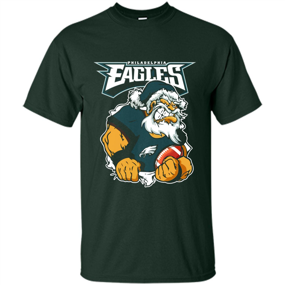 Grumpy Santa Claus Philadelphia Eagles Football Team PINGPONG