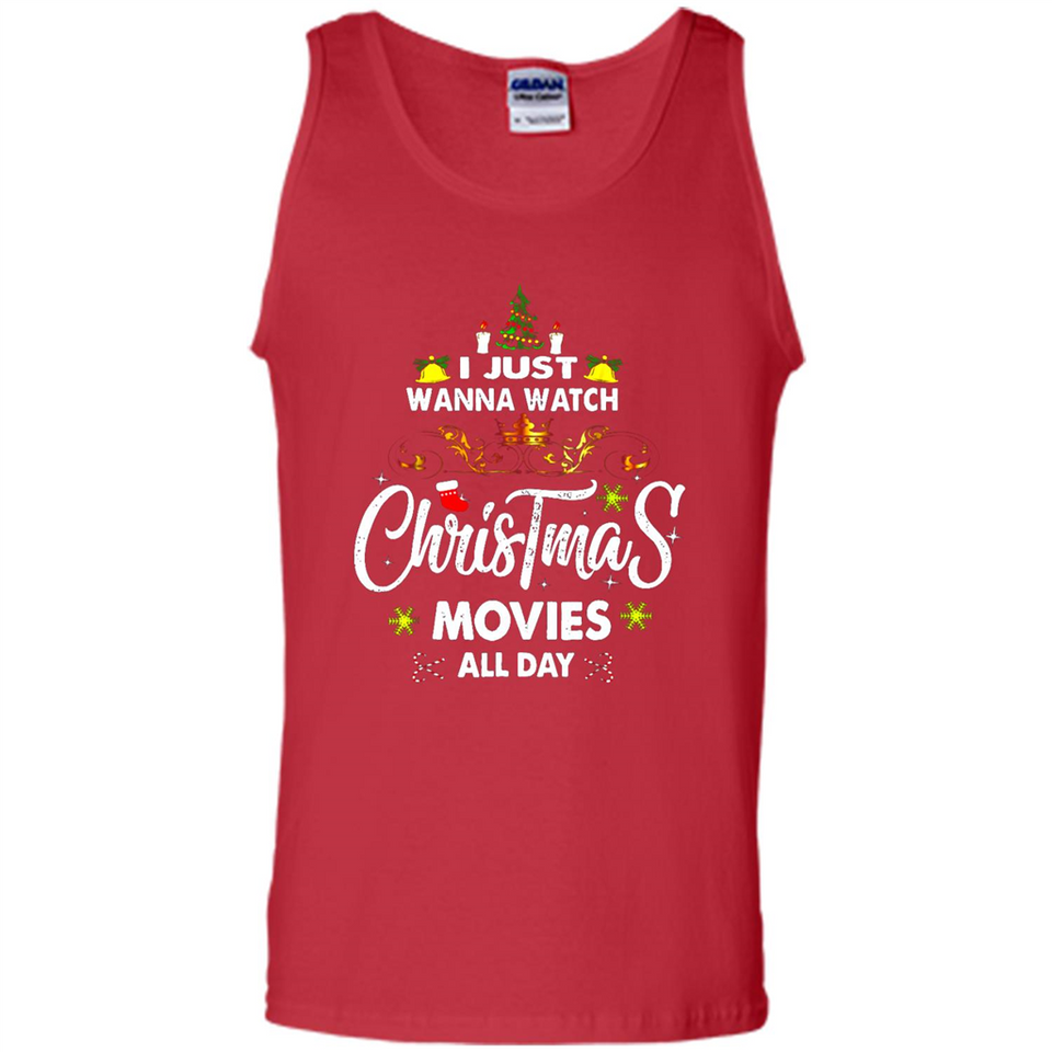 Funny Christmas Movie Shirt, Christmas Movies - Tank Top