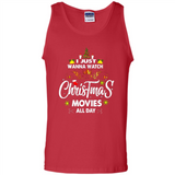 Funny Christmas Movie Shirt, Christmas Movies - Tank Top