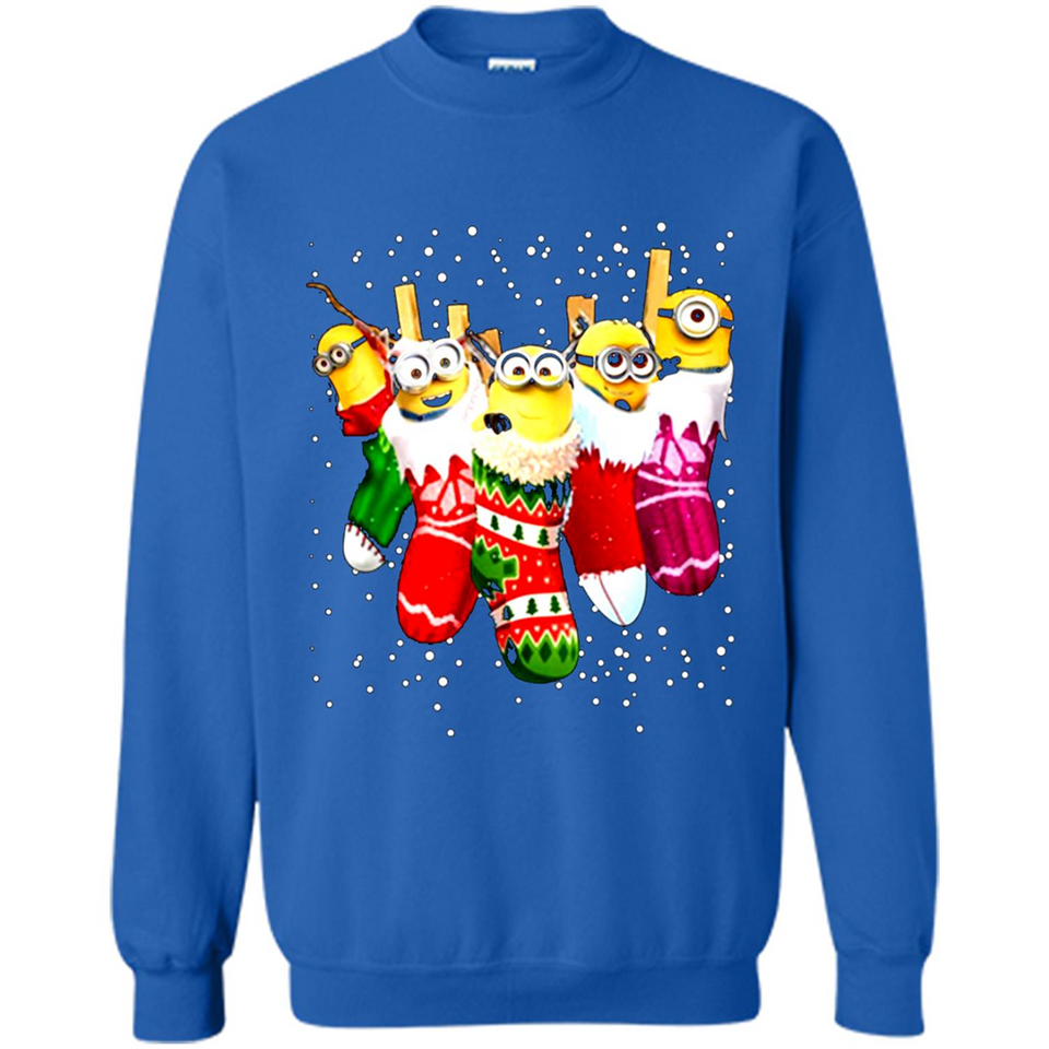 Minions Christmas Stockings Sweatshirt PINGPONG