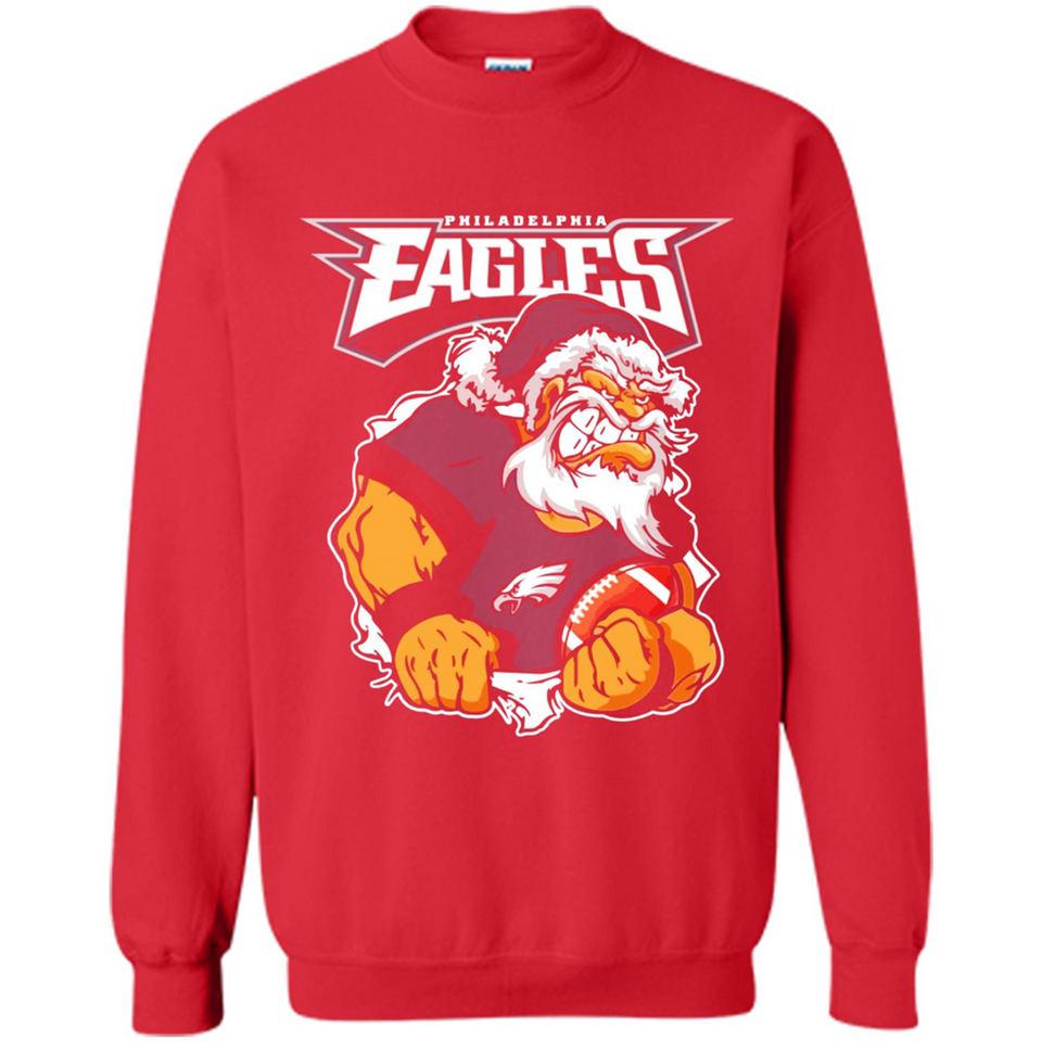 Grumpy Santa Claus Philadelphia Eagles Football Team PINGPONG