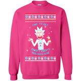 Rick and Morty Time to get Riggity Riggity Wrecked Son Christmas sweater - Sweatshirt