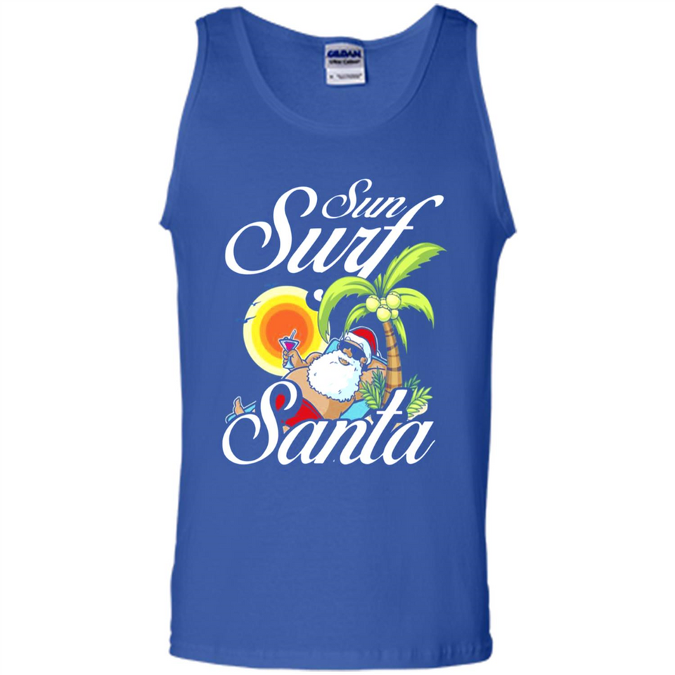 Sun Surf Santa - Tank Top