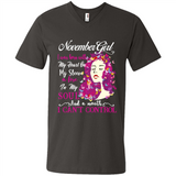 November Butterfly Girl - Men's V-Neck