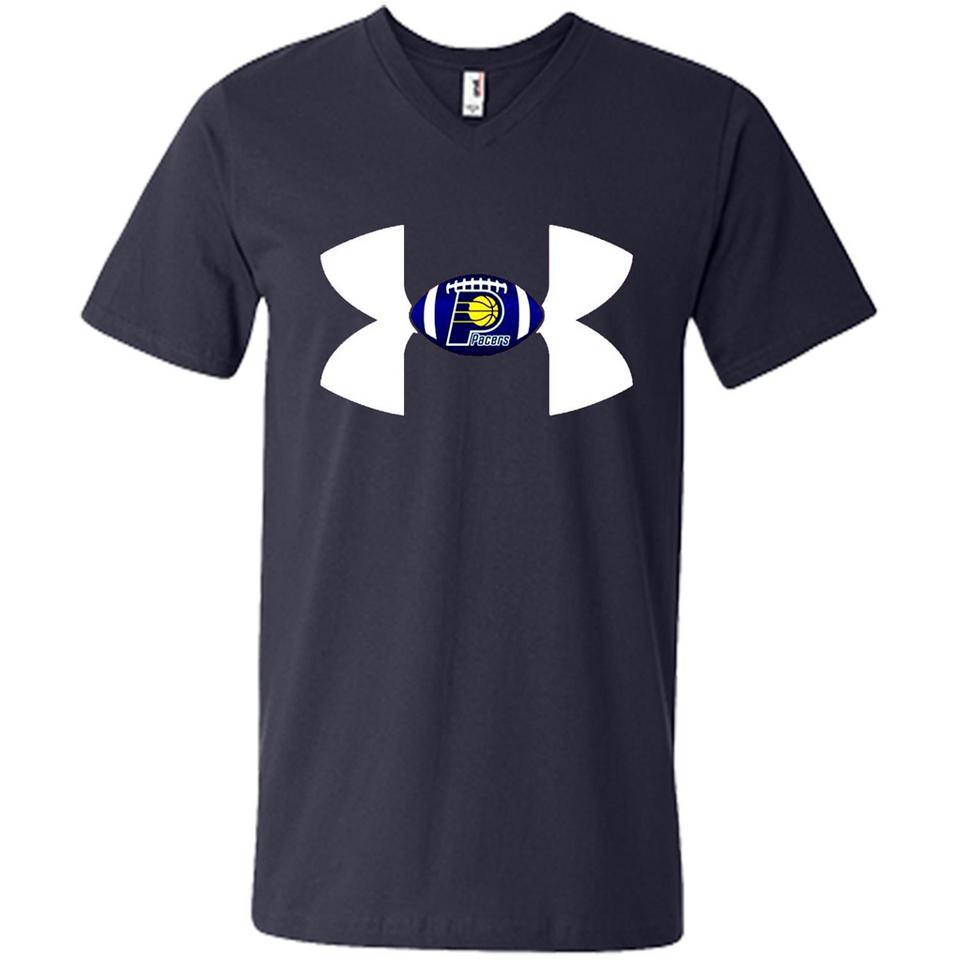 Indiana Pacers Under Armour Logo - Men's V-Neck