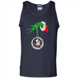 Amazing Florida State Seminoles Glitter Grinch Monogram Ornament Christmas Gift - Tank Top