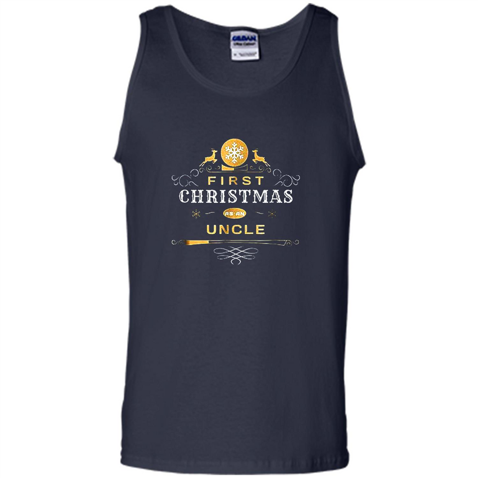 First Christmas as a Uncle - Christmas Family - Tank Top