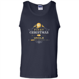 First Christmas as a Uncle - Christmas Family - Tank Top