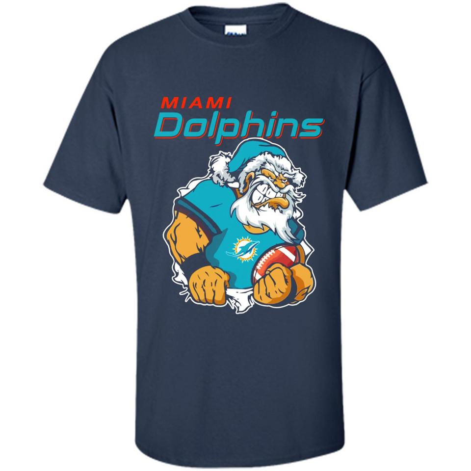 Grumpy Santa Claus Miami Dolphins Football Team PINGPONG