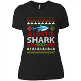 Auntie shark Doo Doo Doo Christmas - Ladies' Boyfriend T-Shirt