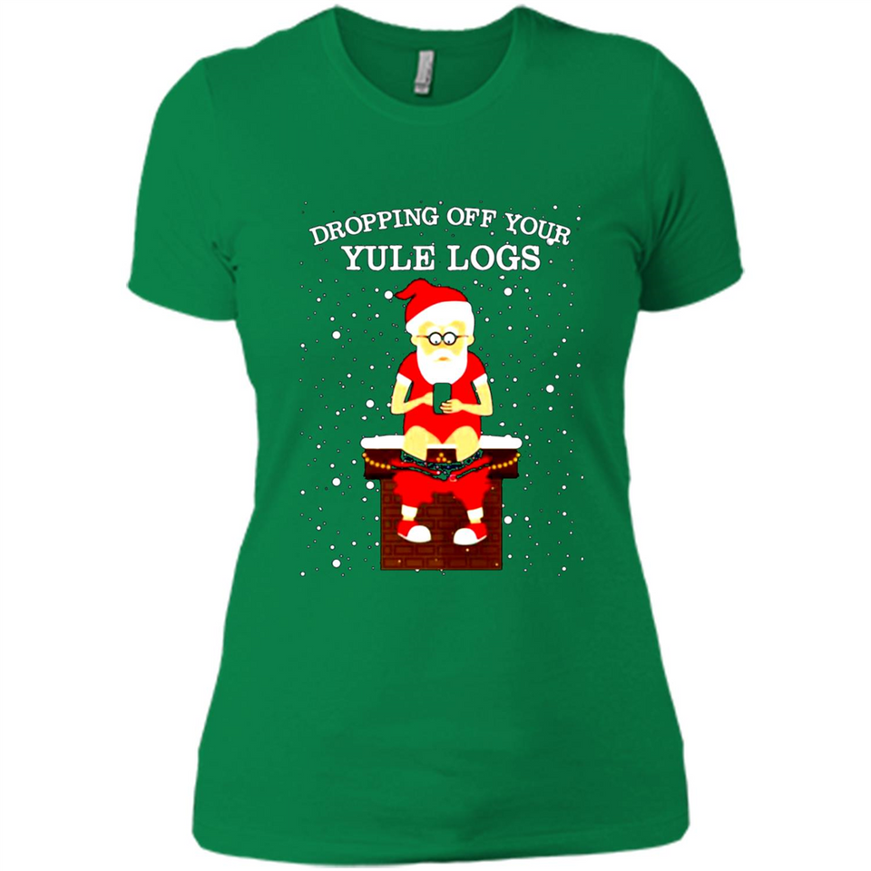 Santa Dropping Off Your Yule Logs