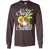 Sun Surf Santa - Long Sleeve T-Shirt