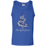 New York Giants NFL Football Team Logo Christmas Tree T-Shirt - Tank Top