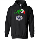 Amazing shirt Kentucky Wildcats Glitter Grinch Monogram Ornament Christmas Gift - Hoodie