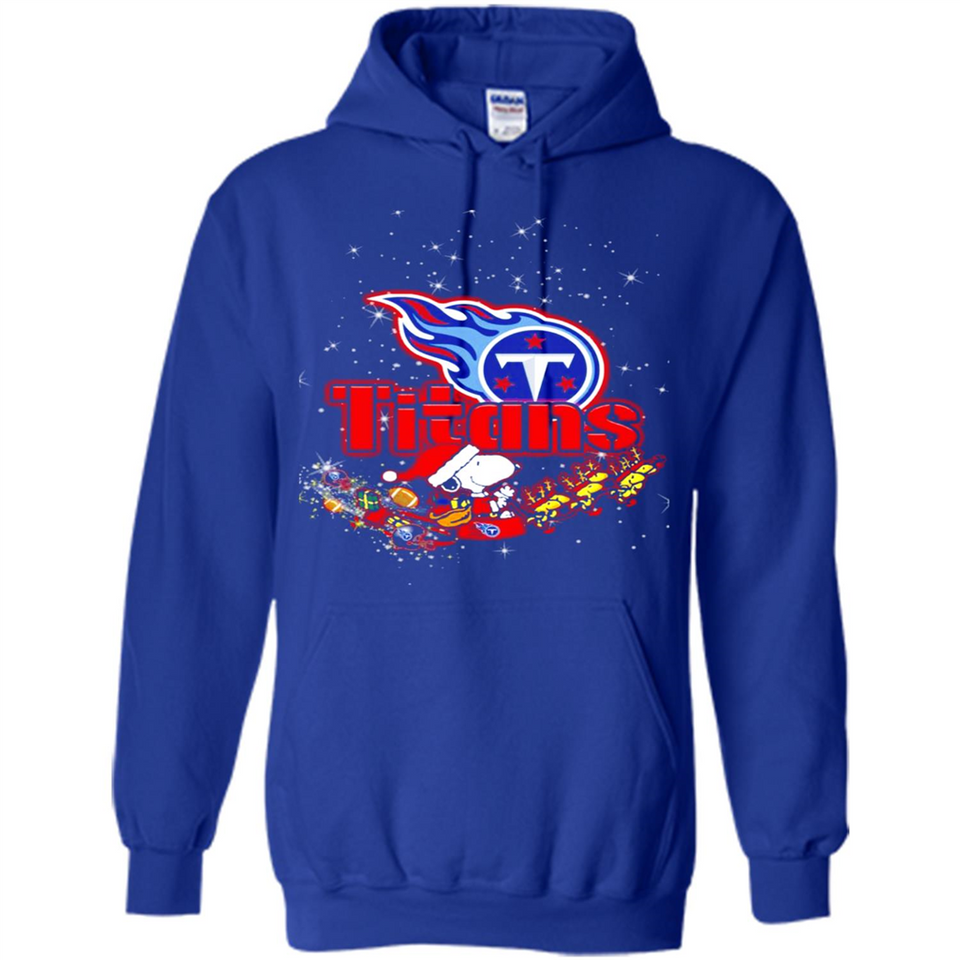 Snoopy Christmas Tennessee Titans - Hoodie