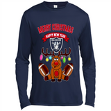 Oakland Raiders NFL Reindeer Funny Merry Christmas And Happy New Year
