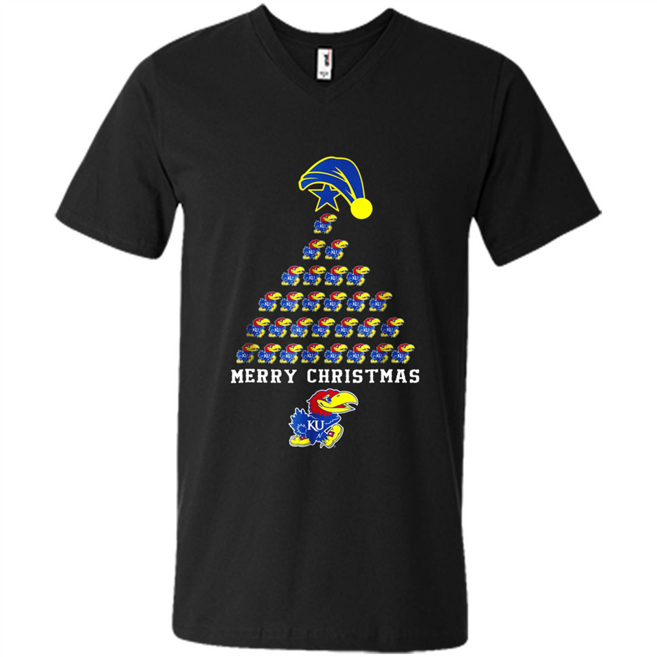 Perfect Kansas Jayhawks Christmas Tree PINGPONG