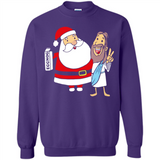 Eggnog Santa And Jesus Christmas