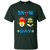 Snow Day Shirt For Chicago Bulls Vs Minion Fans pingpong