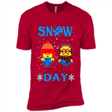Snow Day Shirt For Detroit Lions Vs Minion Fans pingpong