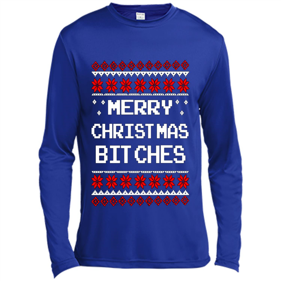 Merry Christmas Bitches ugly sweatshirt PINGPONG