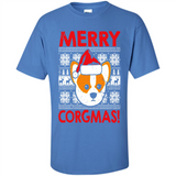 Funny Christmas Santa Corgi Dog Merry Corgmas - Shirt