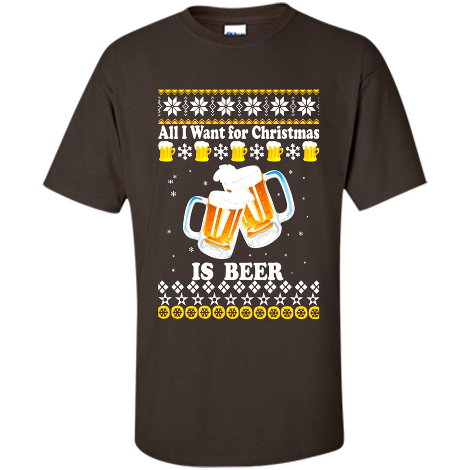 All I want for Christmas is Beer Sweater PINGPONG