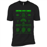 Christmas Ugly Sweater Christmas Never Changes Star Wars - Premium Short Sleeve T-Shirt