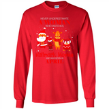 Never Underestimate An April Woman Watches Hallmark Movies Sweatshirt - Long Sleeve T-Shirt