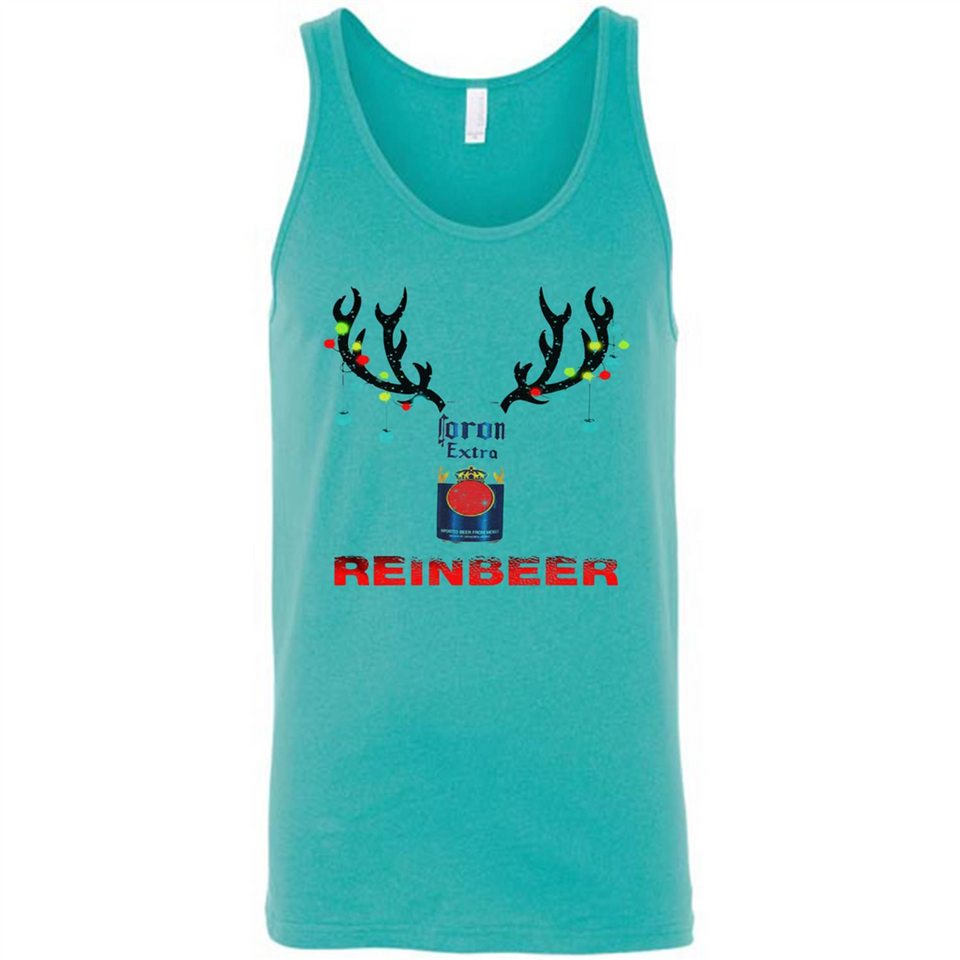 Corona Extra reinbeer Christmas - Canvas Unisex Tank