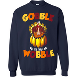 Gobble Til You Wobble Funny Thanksgiving Day Turkey