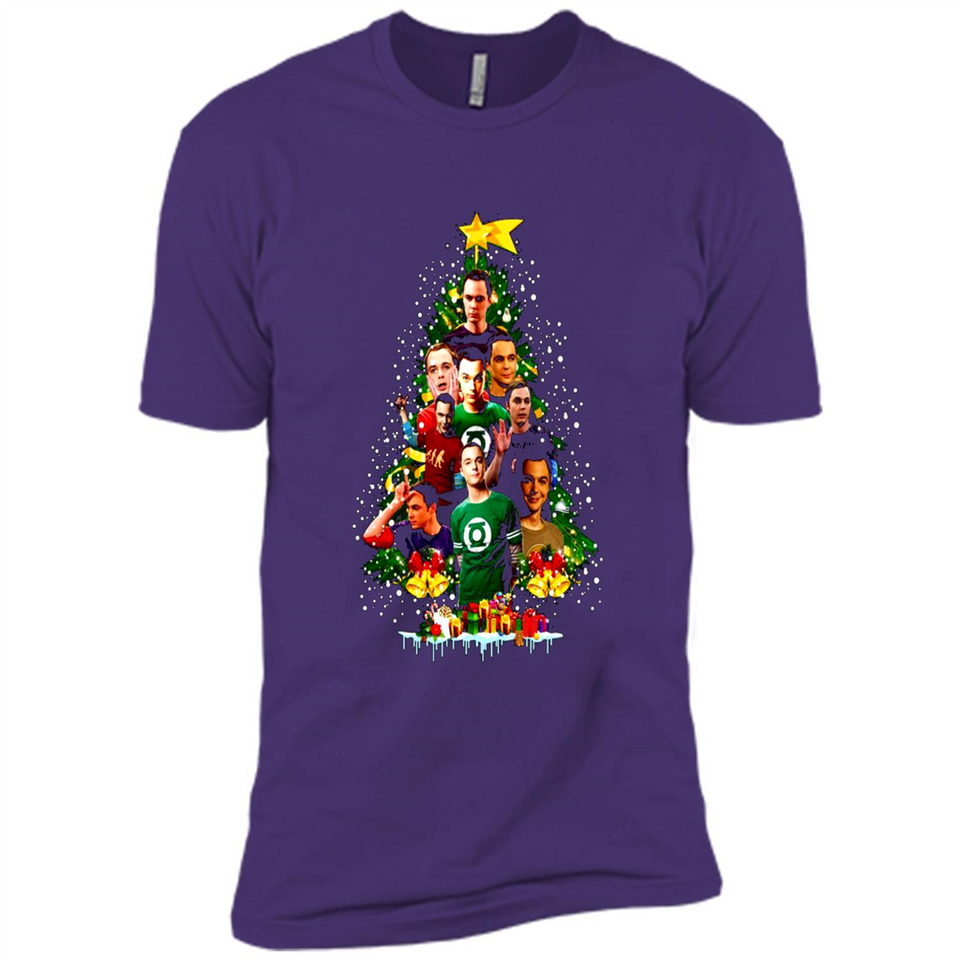 Sheldon Cooper Christmas tree sweater PINGPONG