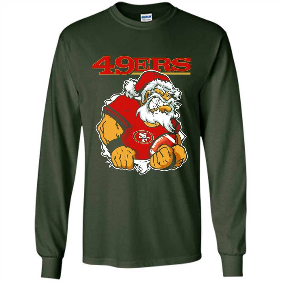 Grumpy Santa Claus San Francisco 49ers Football Team PINGPONG