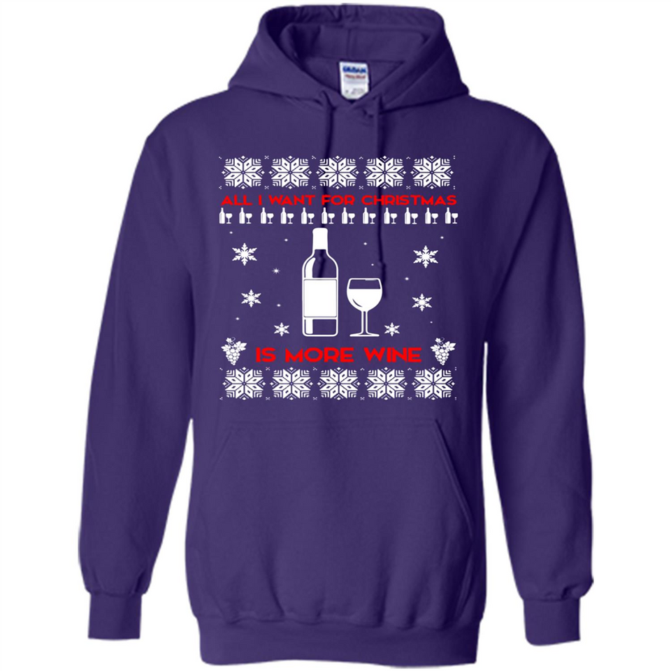 All I Want For Christmas is Wine Ugly sweater PINGPONG